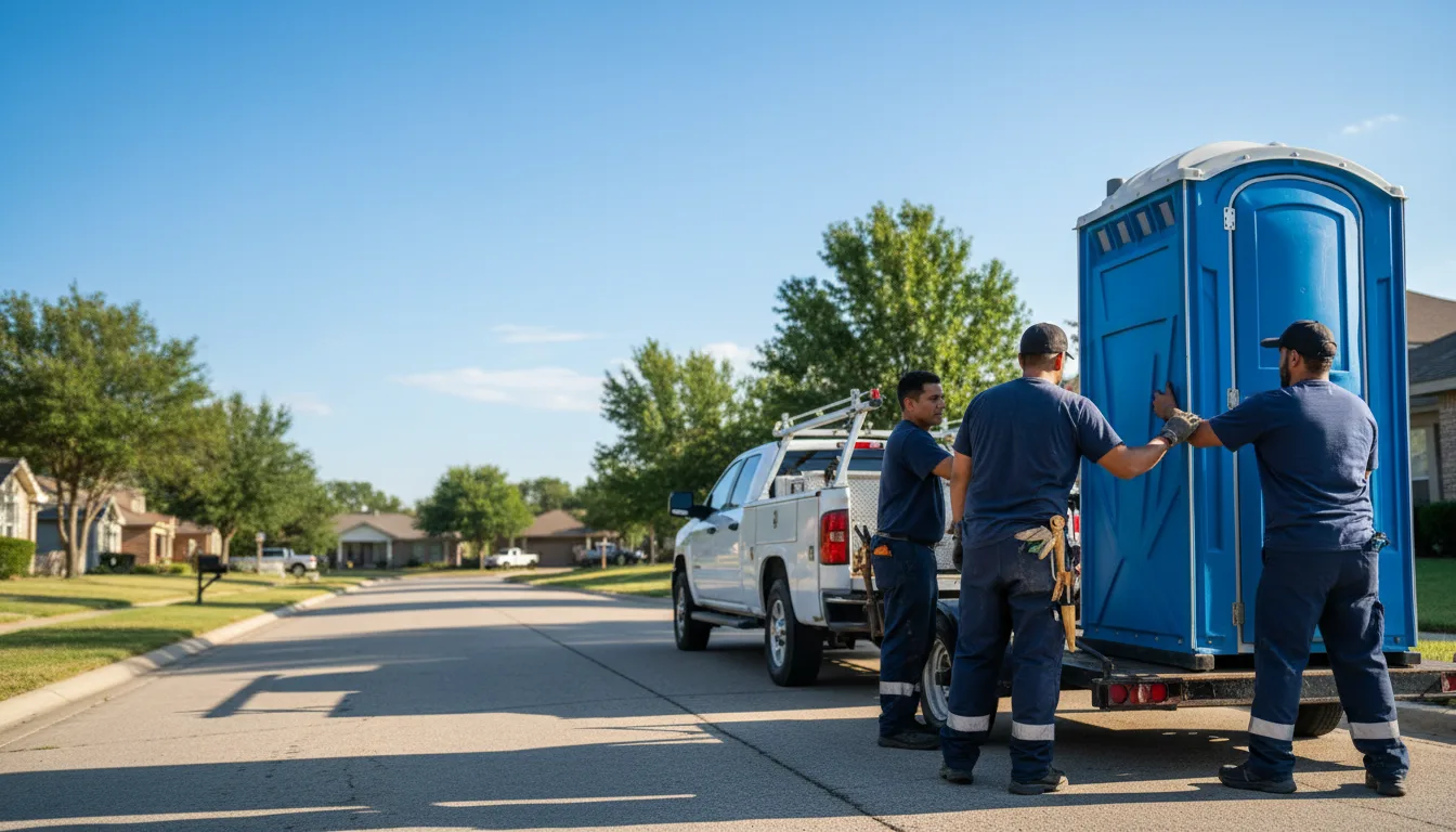 Portable Toilet Rental in Versailles, OH near me